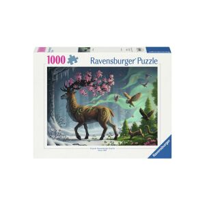 Ravensburger Frühlingshirsch 1000 Teile Puzzle Box - Puzzle