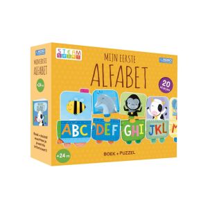 REBO Az első ábécém - Könyv és puzzle, holland 114657837 - Puzzle