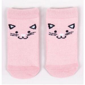 Yo!club pamut zokni 17/19 - rózsaszín egérke 114680693 - Yoclub