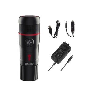 HiBREW H4-classic 3az1-ben hordozható kávéfőző fekete (H4-classic)