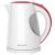 Czajnik Sencor SWK 1515RD biało-czerwony widok z przodu