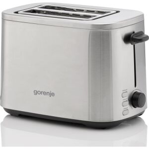 Gorenje T800DS 2 szeletes kenyérpirító, ezüst színű - Vízforraló, Kenyérpirító, Szendvicssütő és Asztali grillsütő
