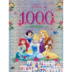 Disney Hercegnők - A4 1000 matricás színező 45490309 Foglalkoztató füzet, matricás