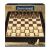 Deluxe Chess & Checkers set u kutiji, drvena društvena igra
