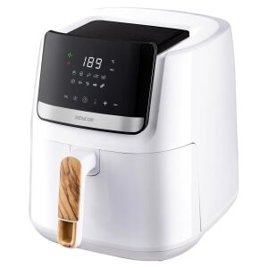 Sencor SFR 6551WH Heißluftfritteuse, 6,5L, 1600W, Weiß - Airfryer