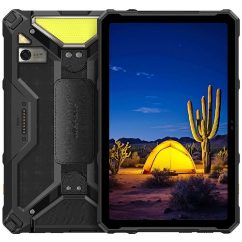 UleFone Armor Pad 4 Ultra 5G strapabíró tablet sivatagi jelenettel a képernyőn - Ulefone