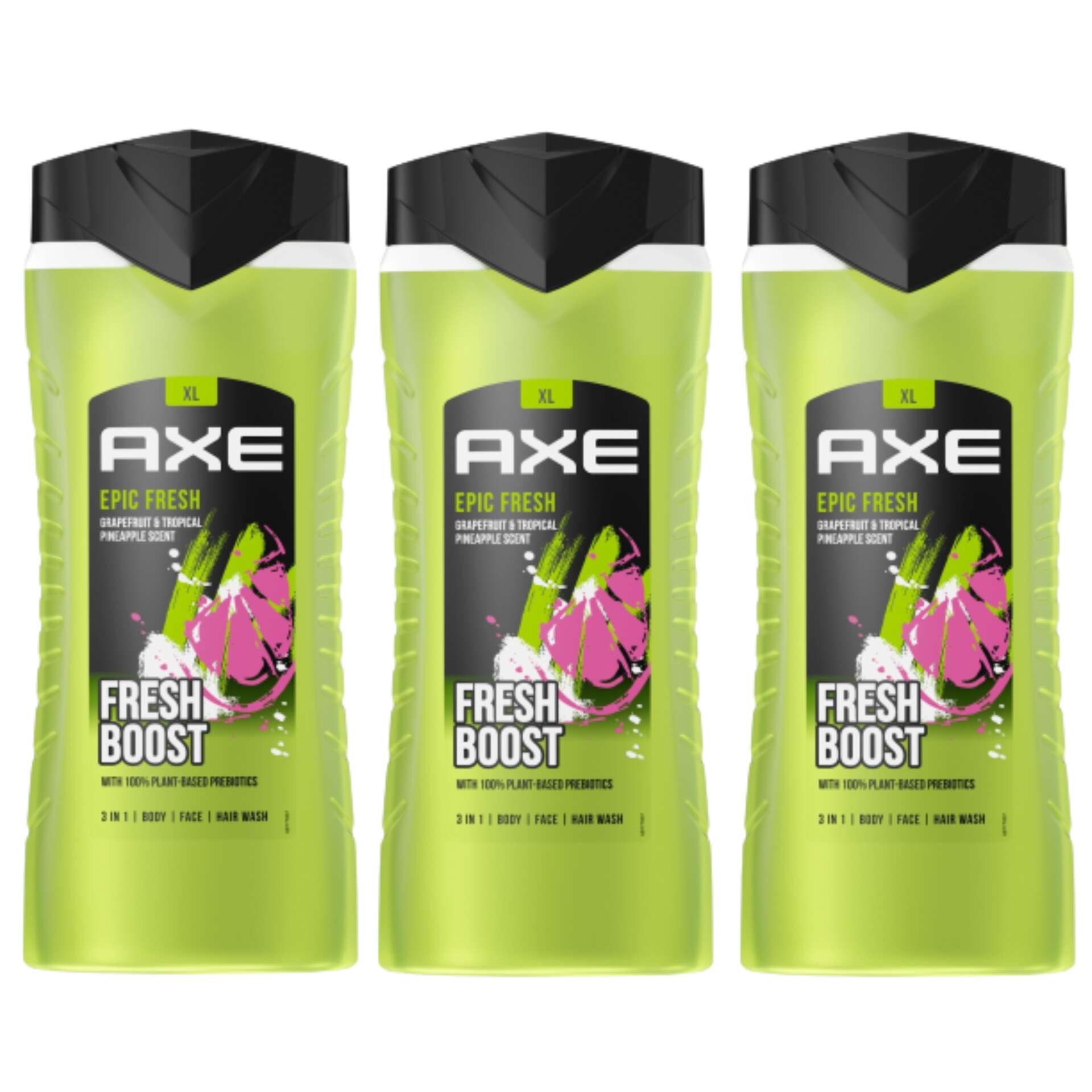 E-shop Pánsky sprchový gél Axe Epic Fresh 3x400ml