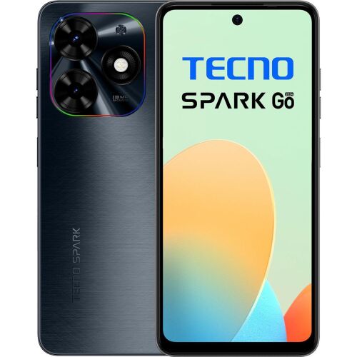Tecno Spark Go 2024 Gravity Black okostelefon