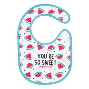 Canpol Frottír előke tépőzáras - dinnye 114713978 - Canpol babies