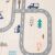 Close-Up of City Road Details on Play Mat