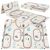 Springos Foldable Play Mat with Car Track Design - Multiple Views