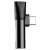 Pretvarač Baseus Baseus audio adapter USB-C na Mini Jack 3.5mm + USB-C (crni) 49462296