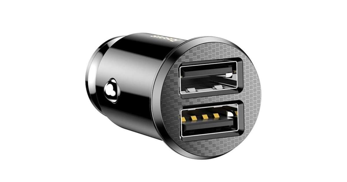 Cargador Doble USB 2.1A con Smart IC + Cable USB-C, Swissten