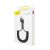 Kabel Baseus Sprężynowy, USB na Lightning, 1m, 2A, czarny 40313654
