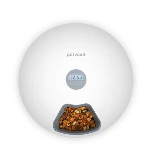 PetWant F6 Smart cu 6 compartimente pentru hrana animalelor de companie