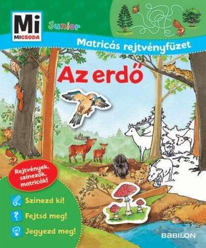Mi Micsoda matricás rejtvényfüzet- Az erdő