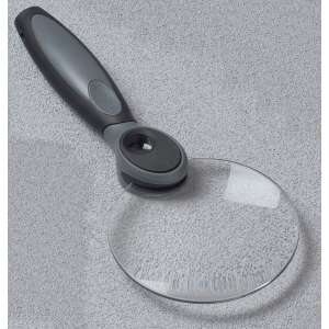 Lupă de mână cu mărire de 2,5x și 10x, lentilă de 90mm - Lupe