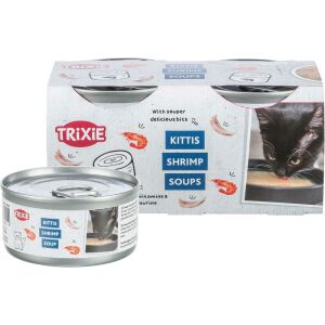 Trixie Konzerv Kittis Leves Csirkével és Rákkal, 4x80g 114745146 - Macskaeledel