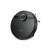 Midea M7 Pro robot vacuum cleaner, black, angled view
