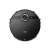 Top view of Midea M7 Pro black robot vacuum cleaner