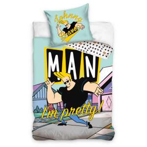 Johnny Bravo ágyneműhuzat garnitúra, 140x200cm paplanhuzat és 70x90cm párnahuzat - Carbotex