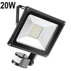 LED Reflektor - Mozgásérzékelő - 20W - IP65
