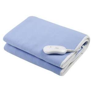 Esperanza electric heating blanket EHB001, blue fleece, 3 heat settings, overheat protection - Electric Blanket Warmer