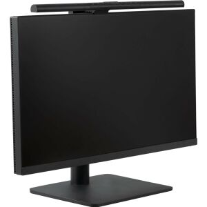 BenQ ScreenBar Pro monitor lámpa monitorra szerelve, ferde nézet - BenQ