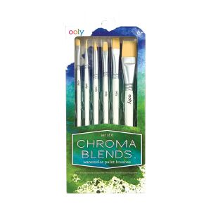 Set de 6 pensule universale, Chroma Blends 114787834 - Ooly