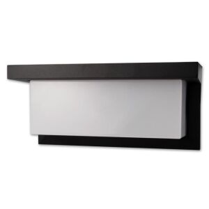 Aplica LED pentru exterior alba, neagra, 1 bec, dulie E27, IP44, Masterled 114788045 - Lămpi de perete pentru exterior