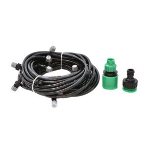 Kit racire terasa cu furtun si aspersoare pentru irigare, 10 m, Geko, G70075 114788428 - Sistem de picurare pentru gradina