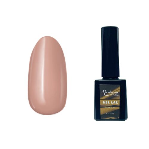 MoonbasaNails Hema mentes gél lakk 8ml #011 Rafie, nude rózsaszín gél lakk körmökhöz - Gél lakk