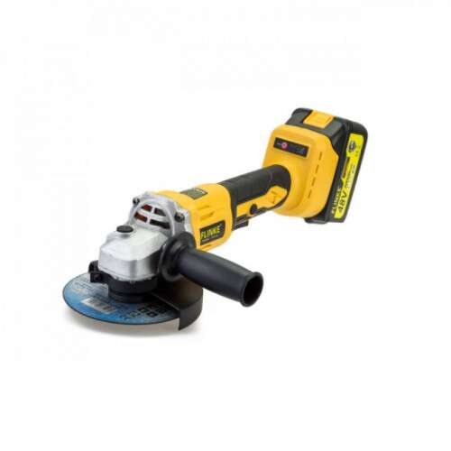 Flinke FK-8027 48V Akkus Sarokcsiszoló, 125mm, 2 Akkumulátorral