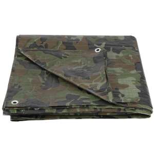 Camouflage Tarpaulin, 3x4 meters, 80g/m2