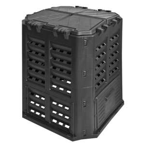 Compostor 360 litri, negru, 689 x 689 x 839 mm