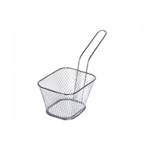 Doskonały kosz na frytki Houseware, stal chromowana, 10x8x7 cm, srebrny 114805288 - Filtr i sito