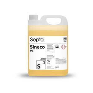 Geschirrspülmittel für gewerbliche Geschirrspüler ohne Aktivchlor SEPTA SINECO 03 SI3 5L 114805480 - Septa