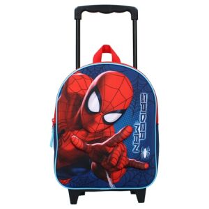 Troller, 3D, Spiderman Friends around Town, Blau/Rot, 32 x 26 x 11 cm 32 x 26 x 11 cm Blau/Rot 114805678 - Nonbrand Schultaschen, Ranzen