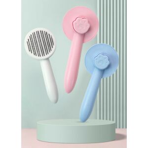 Tierpflegebürsten in Rosa, Weiß und Blau - Viehzucht