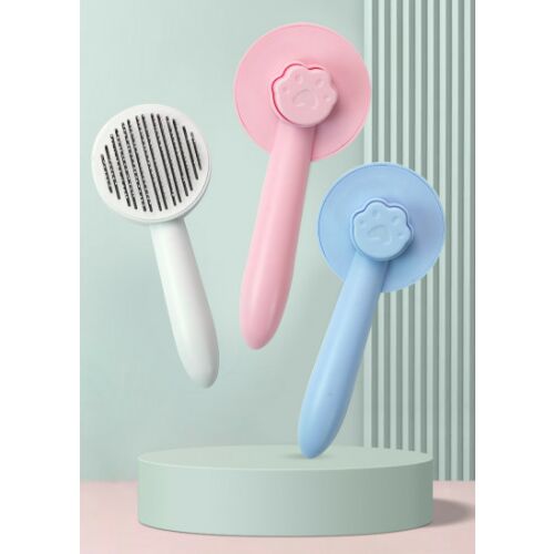 Kefy na starostlivosť o domáce zvieratá v ružovej, bielej a modrej farbe