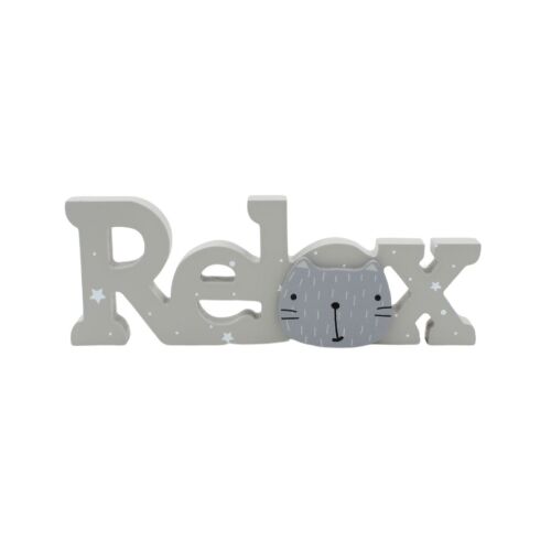 Relax dekoracyjny obiekt drewniany o wymiarach 22,5x8,5 cm 114812324