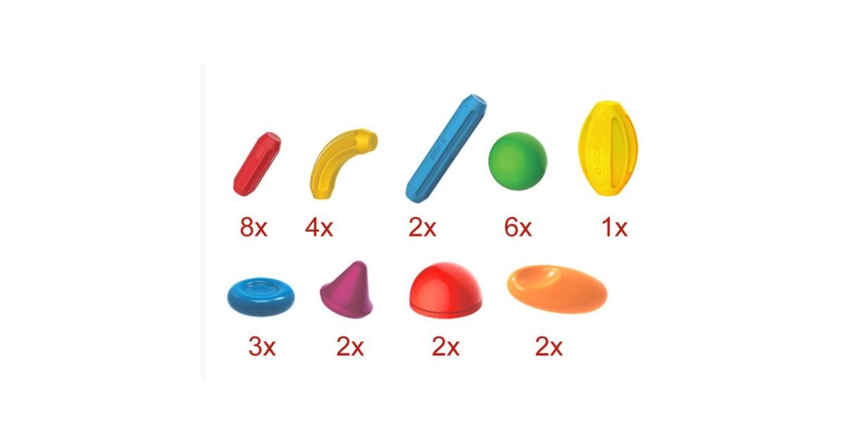 Stick-O Basic Set 20dlg | Magnetisch speelgoed lenen