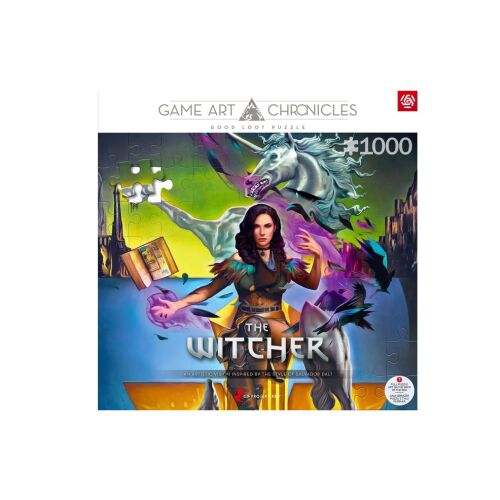 Good Loot The Witcher Yennefer és Salvador Dali 1000 darabos kirakós játék, Game Art Chronicles