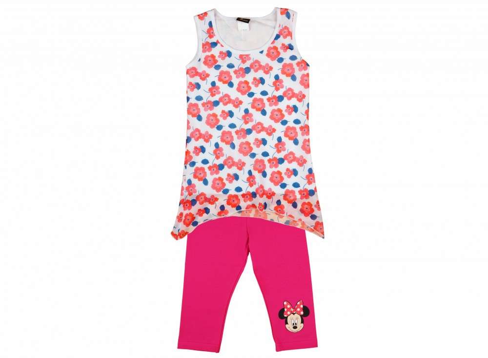 Disney lányka 2 részes Szett - Minnie Mouse - rózsaszín-fehér