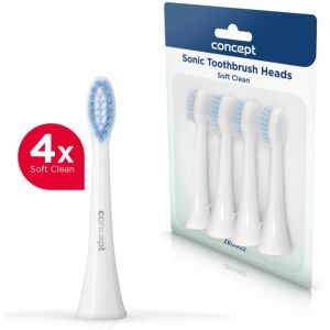 Concept Soft Clean Sonic Toothbrush Heads, 4 pack - Concept