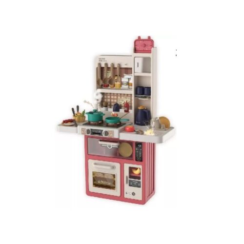 Játékkonyha Ružičasta Dječja Kuhinja za Igranje s Dodacima i Realističnim Funkcijama