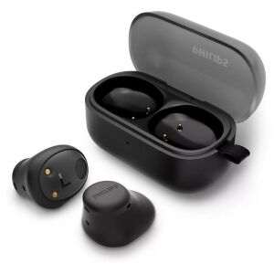 Philips TAE2146BK/00 in-ear headphones with charging case - Headphone and Bluetooth Speaker