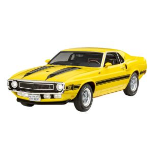 Revell 1:25 Modellbausatz des 1970 Shelby Mustang GT500, Plastikmodellbausatz, Automodellbausatz, baue dein eigenes Auto, Modellbausatz - Modell, Mock-up