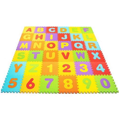 Pestrofarebná podložka na puzzle pre deti, 172x172 cm 40938479