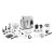 ETA Gratus Kuliner II food processor with all attachments, white